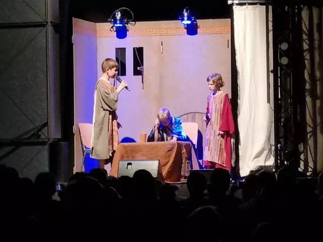 Das WDL-Kindermusical "Saulus - Vom Jäger zum Gejagten!" im Bürgerzentrum Brackenheim mit über 60 Kindern fand große Begeisterung bei den Besuchern. | Foto: Jochen Baral