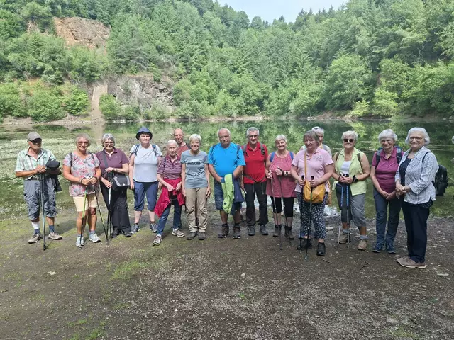 Gruppenbild am Katzenbuckelsee | Foto: privat