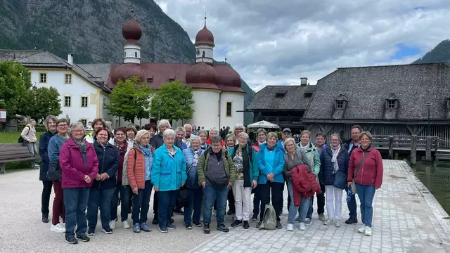 Die Landfrauen Criesbach erkunden das Kaisergebirge und den Königssee. | Foto: Herta Fahrbach