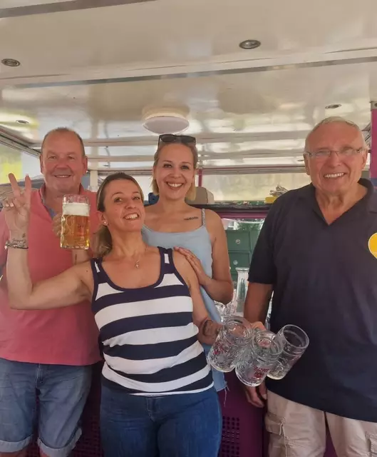 Herbert Burkhardt Natascha Heiden, Paul Hemmer, Vasiliki von Dimis Café/Bar | Foto: Freie Wähler