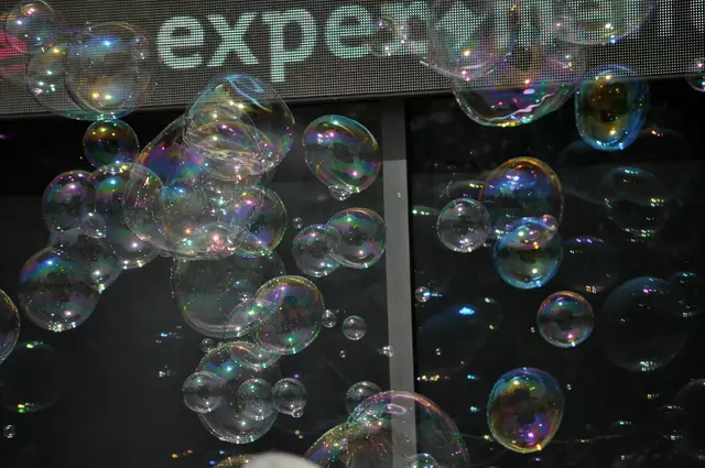 Hat Spaß gemacht den Seifenblasen zuzuschauen. | Foto: Daniela Somers