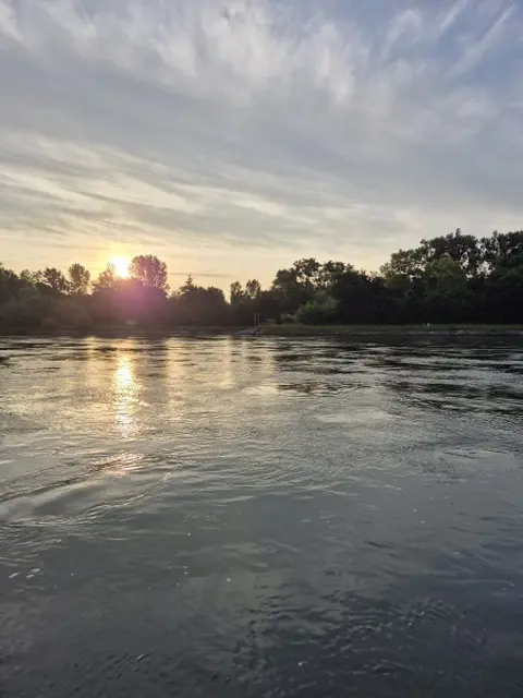 Sonnenaufgang auf dem Rhein | Foto: Heilbronner RG Schwaben