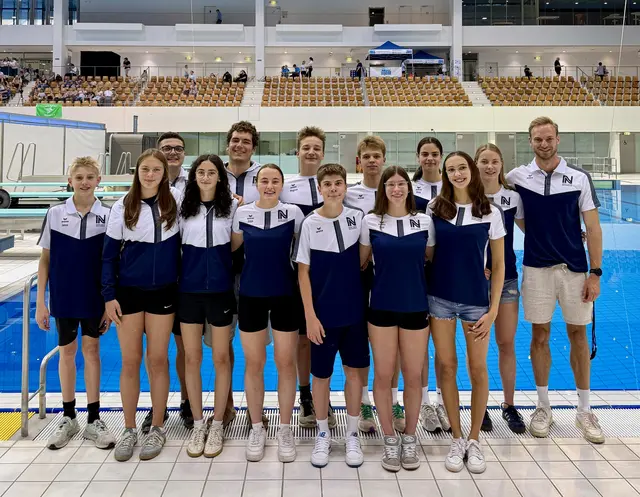 Das DJM Team mit ihren Coaches | Foto: Sport-Union Neckarsulm