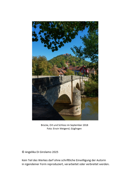 Die Innenseite des Umschlags, mit dem tollen Foto von Erwin Weigend | Foto: Foto: E. Weigend, Seite: eigene Aufnahme