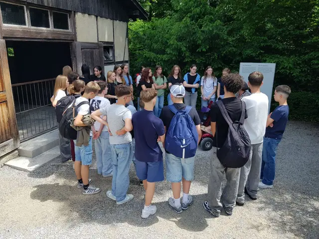 Besuch in der KZ-Gedenkstätte Dachau | Foto: Hölderlin-Gymnasium Lauffen