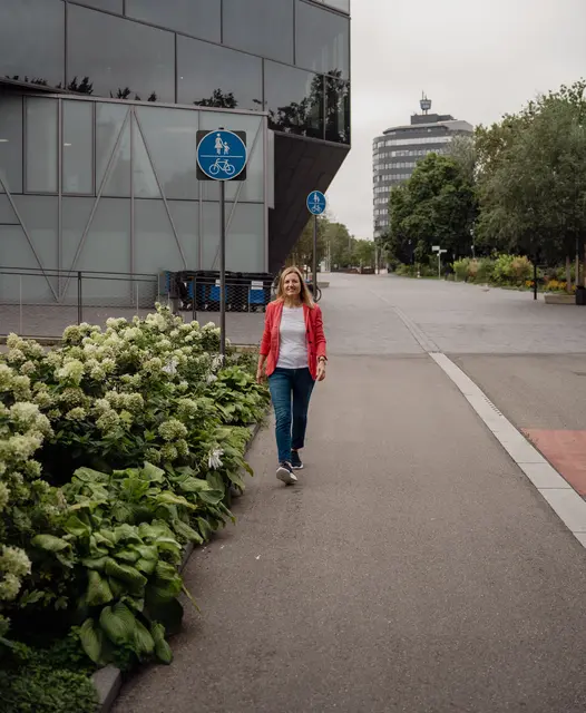 Als Mitglied im Verkehrsausschuss des Landtags setzt sich MdL Gudula Achterberg für ein Umdenken in der Mobilität ein. Radeln gehört dazu. | Foto: privat