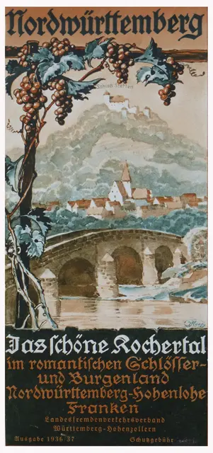 Fremdenverkehrsprospekt aus dem Jahr 1936, Sammlung E. Musazzi-Einsele | Foto: Eigene Aufnahme