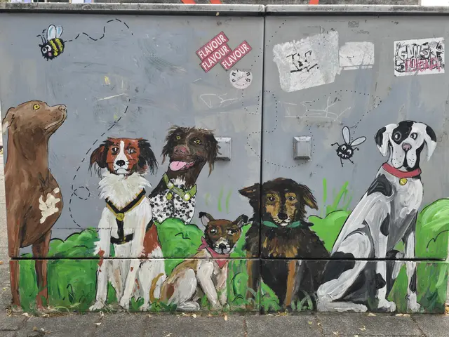 Das Thema Hund wundervoll von "Ellen Fridenberg " umgesetzt. | Foto: Heidrun Rosenberger