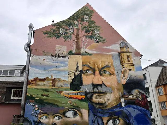 Das wohl bekannteste und größte Bild in Heilbronn.  | Foto: Heidrun Rosenberger