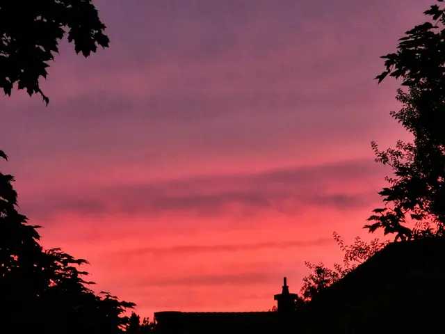 Diesen Himmel hat Heidrun Rosenberger über Affaltrach aufgenommen.  | Foto: Heidrun Rosenberger