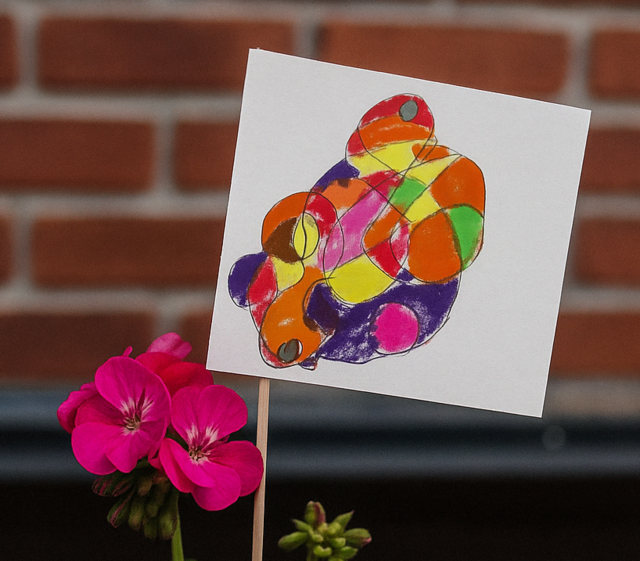 Papierfähnchen | Foto: Bild von Katja Schönfelder