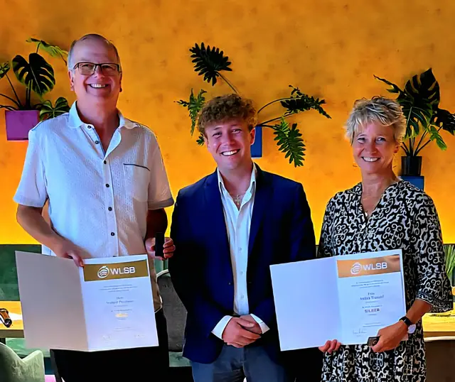 Von links nach rechts: 
Norbert Preitauer, Simon Eberle, Andrea Wenczel
 | Foto: Sportkreis Hohenlohe