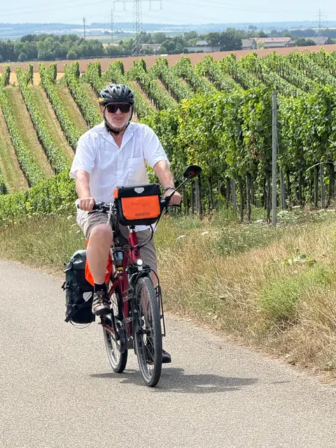 mit Strom geht es halt leichter | Foto: E. Rosendorf