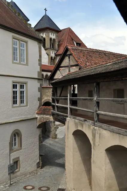 Einmal rund ums Kloster auf dem Wehrgang | Foto: Daniela Somers