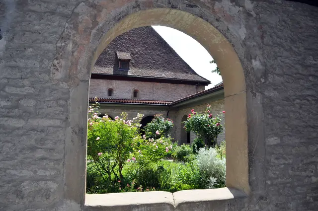 Blick in den Klostergarten | Foto: Daniela Somers
