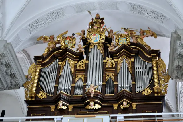 Die reich geschmückte Orgel | Foto: Daniela Somers