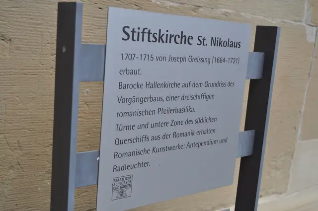 Und jetzt gehts zur Besichtigung der Stiftskirche. | Foto: Daniela Somers