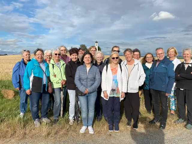 Ehrenamtliche der katholischen Kirchengemeinden des Dekanat Heilbronn-Neckarsulm auf dem Weg nach Höchstberg | Foto: privat