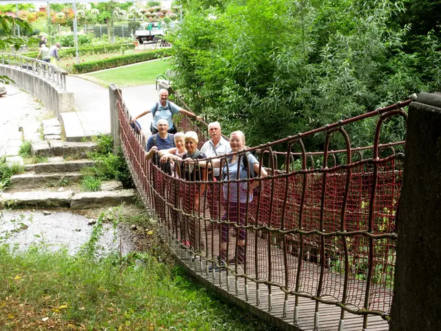 Blumensommer Park und Spielplatz, sehr gepflegte schöne Anlage | Foto: Wandern Gaby Erich