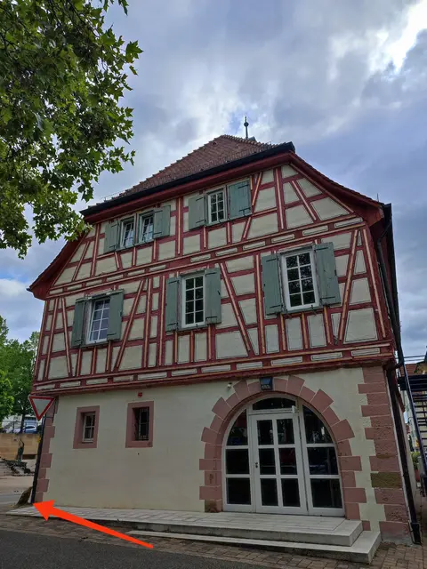 Altes Rathaus in Nordheim, heute Bücherei | Foto: Aurelia Kling