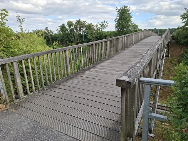 Heute beim rumlaufen diese schöne Brücke entdeckt..... | Foto: Ralf Röser