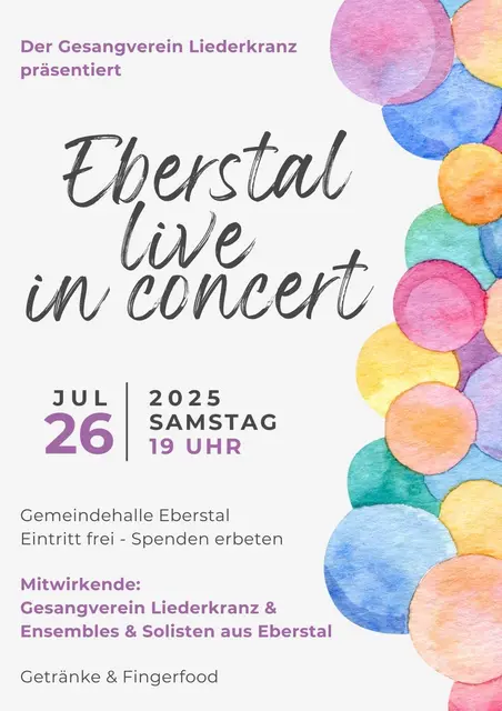 Foto: GV Liederkranz Eberstal e.V.