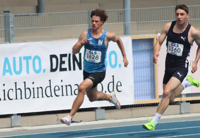 200m mit Julian Wefel | Foto: Eigenes Bild