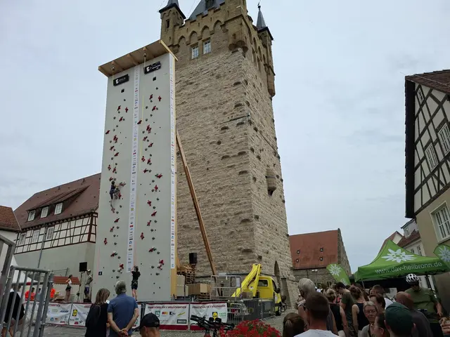 Bad Wimpfen/blauer Turm/ Altstadt/ Speed Climbing/ Fachwerk | Foto: Ralf Röser