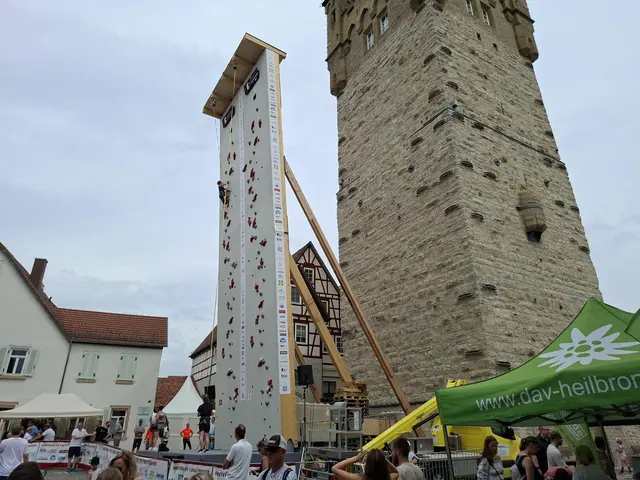 Bad Wimpfen/blauer Turm/ Altstadt/ Speed Climbing/ Fachwerk | Foto: Ralf Röser