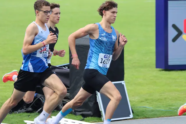 Mathys Vermeiden beim 800m | Foto: Eigenes Bild
