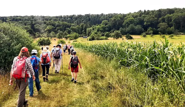 Weiter geht es nun Richtung Eselsberg. | Foto: Isolde Reitz