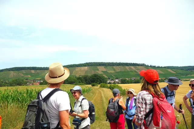 Blick zurück nach Gündelbach und dem Wachtkopf. | Foto: Isolde Reitz