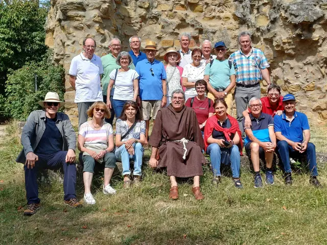 Leichtathletikfreunde aus Lauffen und Edenkoben | Foto: H.P. Schwarz
