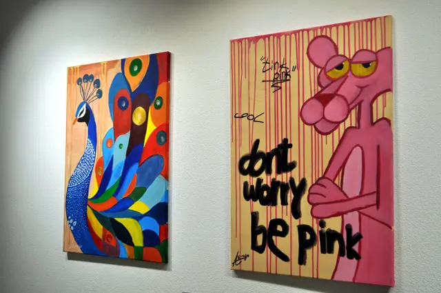 Nur eine kleine Auswahl ihrer Bilder. | Foto: Daniela Somers