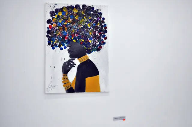 Ausstellung "Farbenflüstern" von Alara Kinay. | Foto: Daniela Somers