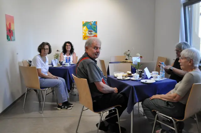 Den Nachmittag haben wir mit Kaffee und Kuchen ausklingen lassen. | Foto: Daniela Somers