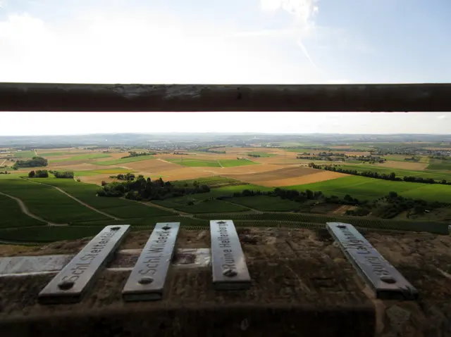 Grob die Richtung wo der Landgraben hin führt | Foto: Wandern Gaby Erich