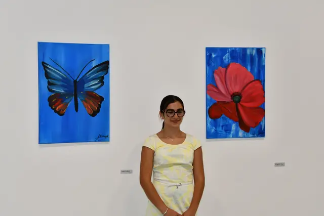 Alara Kinay, die junge Künstlerin | Foto: JuKo