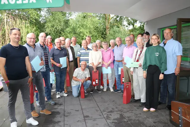 Viele TSV-Mitglieder wurden für 50 Jahre und mehr Vereinszugehörigkeit geehrt. | Foto: Rainer Gaukel