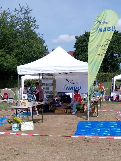 Stand des NABU beim Sommerfest der Jugend | Foto: Adolf Monninger