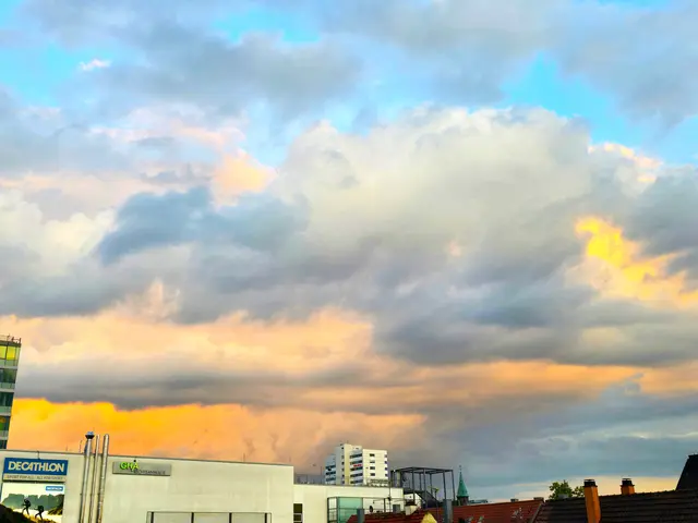 Hier hat das Wolkenspektakel begonnen. | Foto: Heidrun Rosenberger
