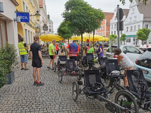 Fertigmachen zum Start | Foto: Rene Grözinger