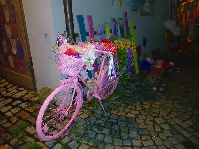 Vor diesem Haus ist viel bunte Deko zu sehen.  | Foto: sigischlottke