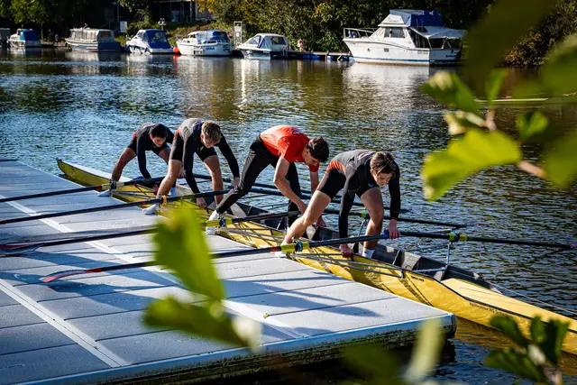Trainingsmannschaft der Ruderschwaben. | Foto: Ruderschwaben