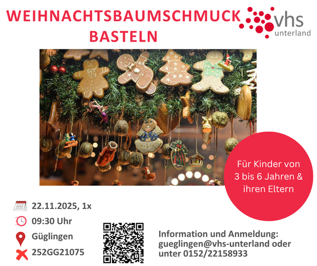 Foto: VHS Unterland, Außenstelle Oberes Zabergäu