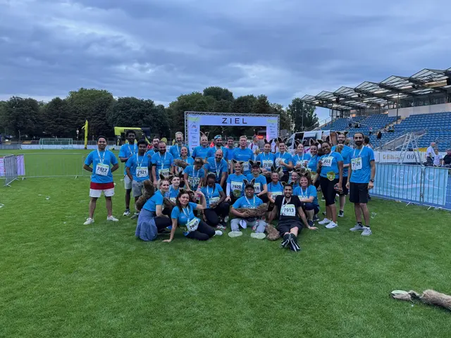 Firmenlauf 2025, das Katharinenstift war mit 32 Mitarbeitern auf der Strecke. | Foto: Herr Sundawa