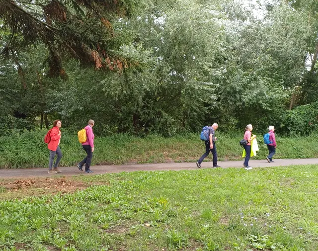die Wege waren überwiegend geteert | Foto: E. Rosendorf