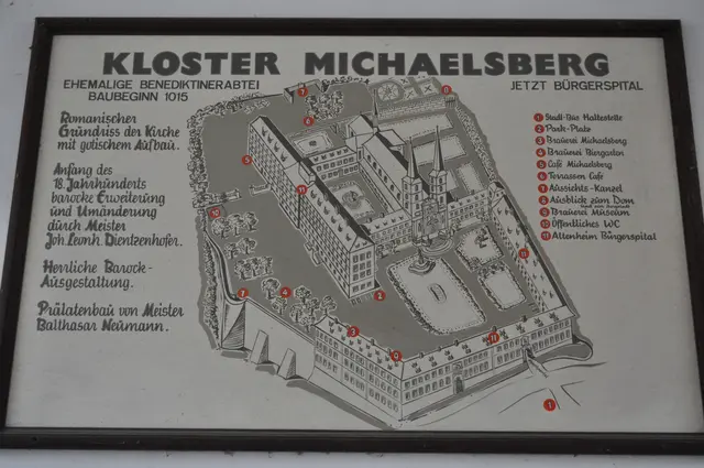 Schautafel Kloster Michaelsberg | Foto: Daniela Somers
