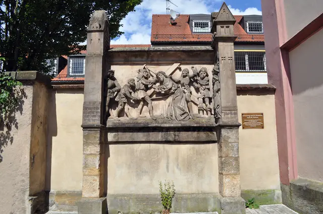 Hier ist die erste Station des Kreuzwegs. | Foto: Daniela Somers