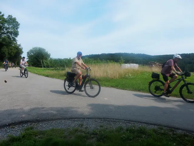 es ging auch abwärts  | Foto: E. Rosendorf